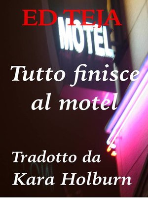 cover image of Tutto finisce al motel